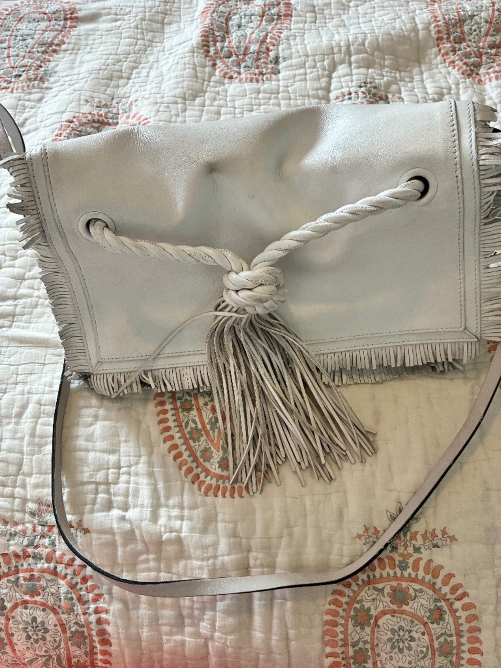 Valentino Rope Fringe Handbag